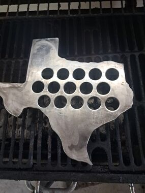Stainless Steel Texas State Jalepeno Popper Griller for your BBQ Grill